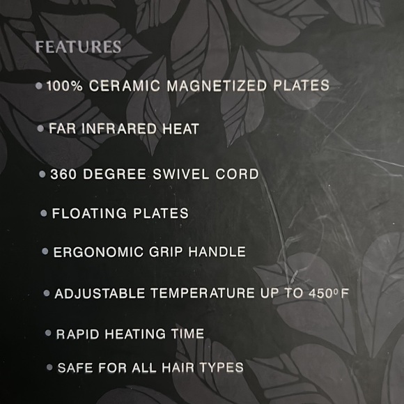 NIB Sutra Professional Magnetic Plates Hair Straightener in Limited Zebra Print - Picture 10 of 12